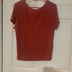 A new day wide necked tee